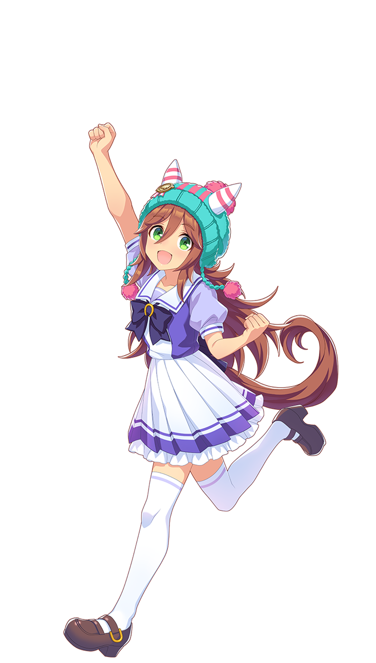 a render of samson big from uma musume